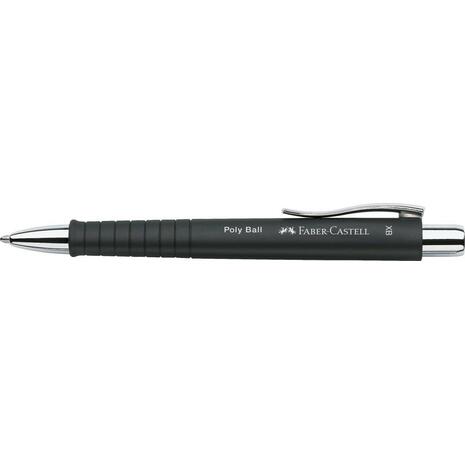 Στυλό διαρκείας Faber Castell Poly Ball XB 1.6mm μαύρο